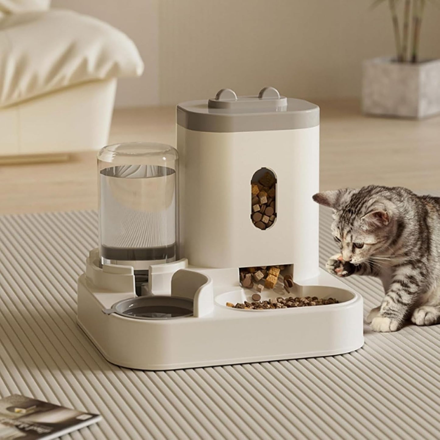 Automatic Cat and Dog Feeder & Water Dispenser