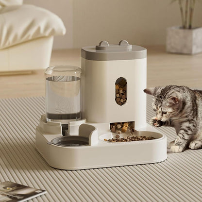 Automatic Cat and Dog Feeder & Water Dispenser