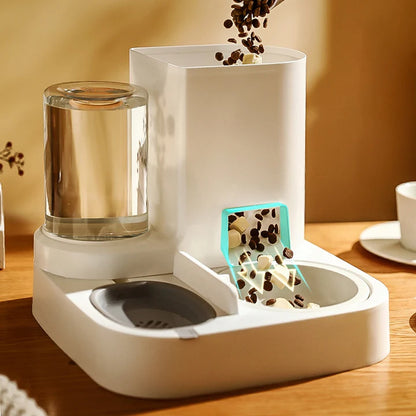 Automatic Cat and Dog Feeder & Water Dispenser