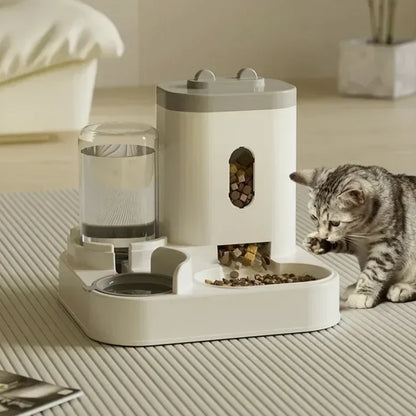 Automatic Cat and Dog Feeder & Water Dispenser